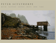 Tablet Screenshot of petersculthorpe.com